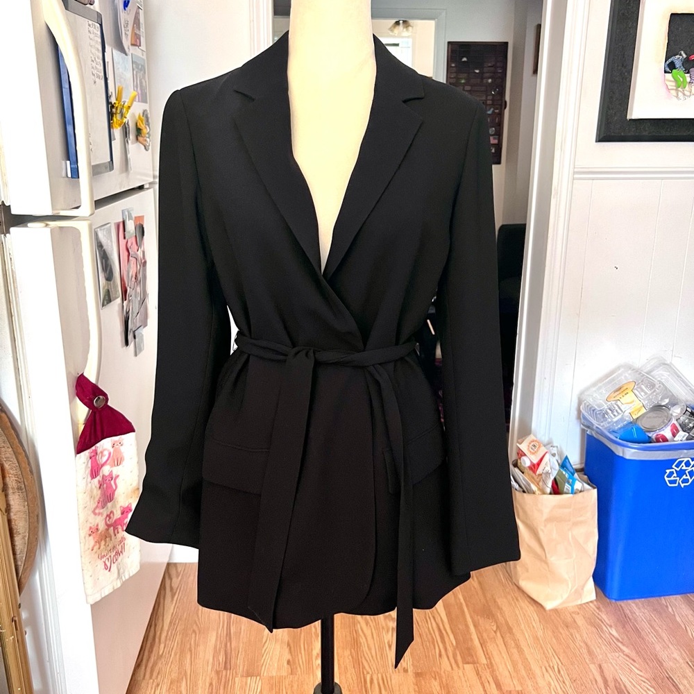 Belted Blazer